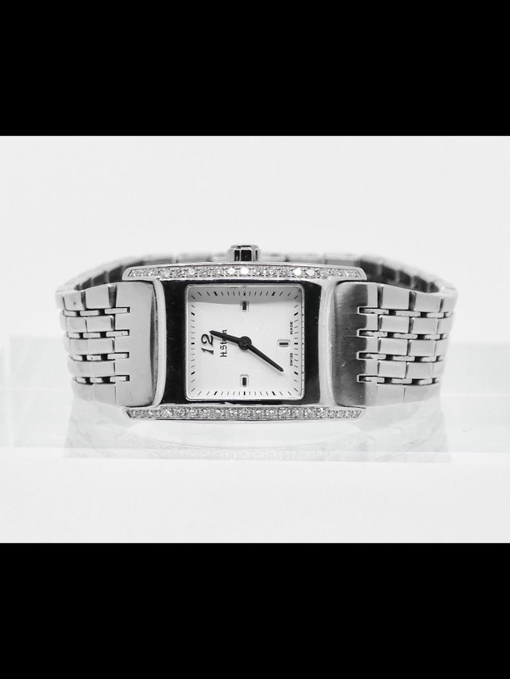 Vintage H. Stern 18k White Gold, Diamond & Stainless•RARE For The COLLECTOR!